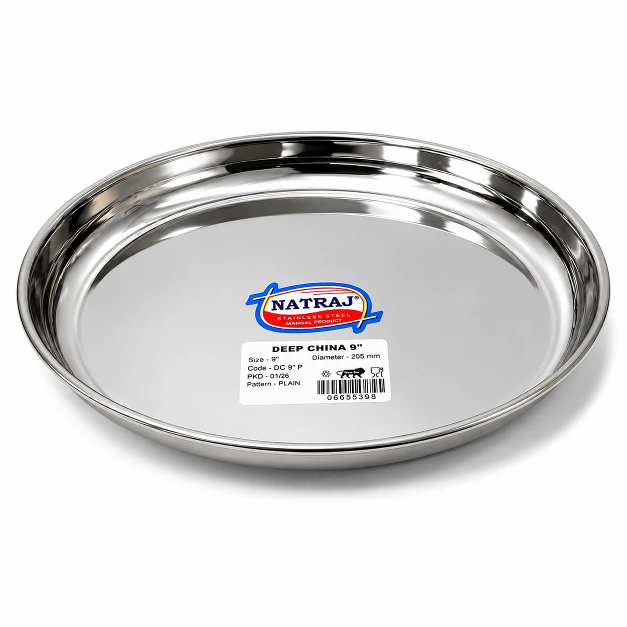 Natraj Deep China Plate 8