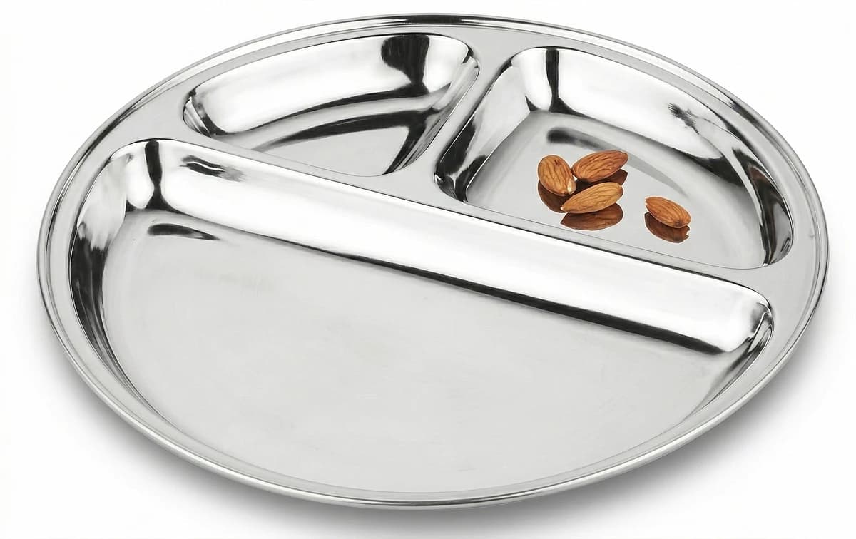Natraj 3 in 1 Round Plate
