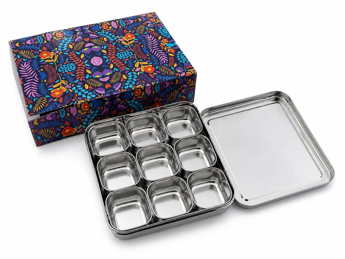 Natraj Square Masala Box Square Cup
