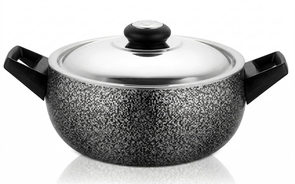 Madhu Antique Finish Biryani Pot 18 cm Non-IB